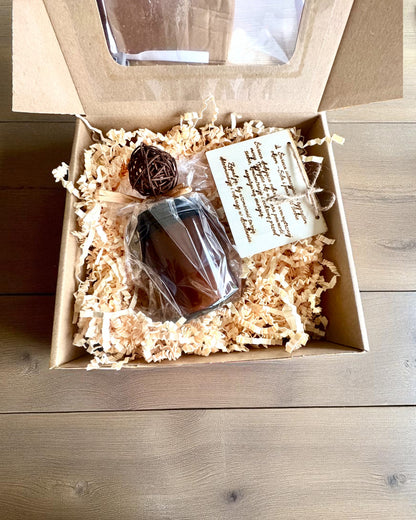 Candela Intenzionale Potere della Tigre – Fiducia in se stessi e prosperità, 250 ml, possibilità di personalizzazione del coperchio per regalo