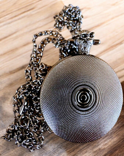 Orologio da Tasca Rosa della Notte, possibilità di personalizzazione con incisione per regalo