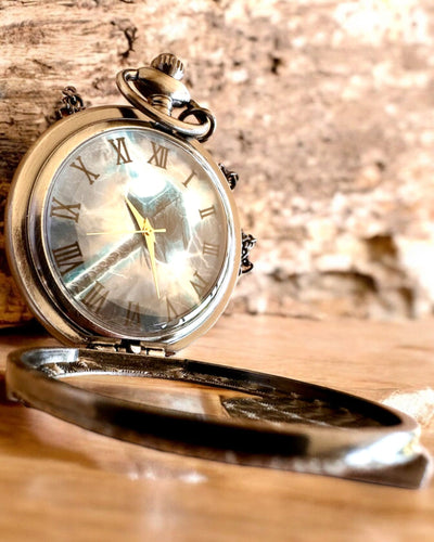 Młot Czasu - Orologio da Tasca, possibilità di personalizzazione con incisione per regalo