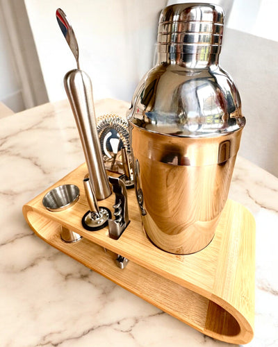 Set da bar "MixMaster Pro", possibilità di personalizzazione con incisione per regalo