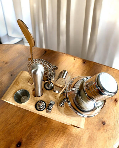 Set da bar "MixMaster Pro", possibilità di personalizzazione con incisione per regalo