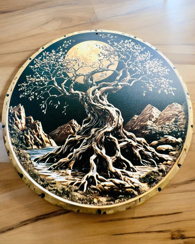 Ciondolo "Cerchi Magici della Natura" - possibilità di personalizzazione con incisione. 3 varianti tra cui scegliere