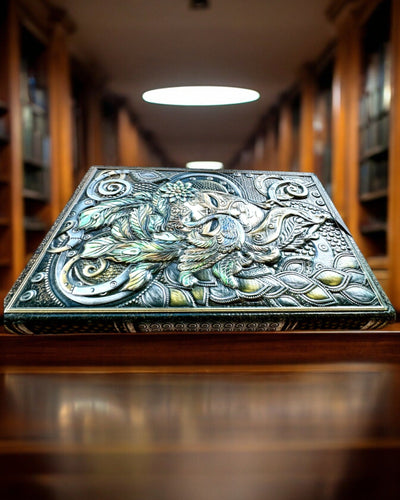 Notes artistico, notatnik maskarada - A5, personalizzazione con incisione per regalo