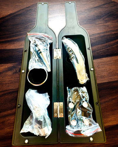 Set da Vino "Sommelier's Delight" - possibilità di personalizzazione con incisione per regalo