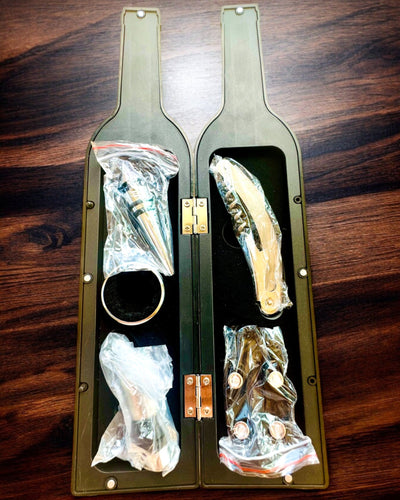 Set da Vino "Sommelier's Delight" - possibilità di personalizzazione con incisione per regalo