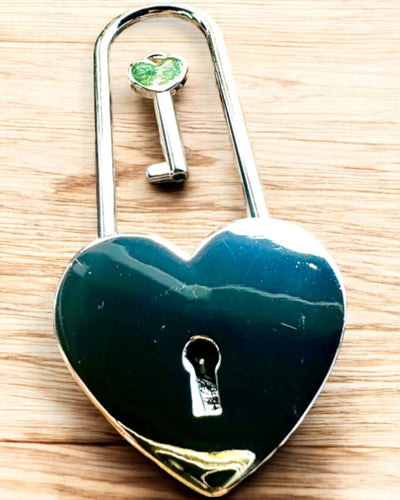 "Lucchetti d'Amore Magici con Opzione di Incisione per regalo, 5 varianti di colore tra cui scegliere"