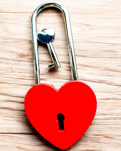 "Lucchetti d'Amore Magici con Opzione di Incisione per regalo, 5 varianti di colore tra cui scegliere"