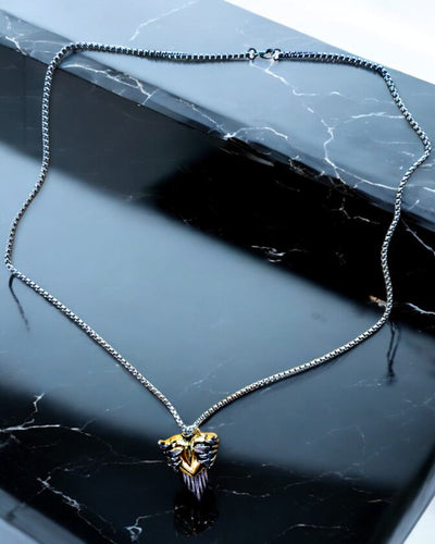 Amuleto Arciere del Cuore – Ali Oscure dell’Amore, possibilità di personalizzazione con incisione come regalo