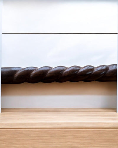 Bastone da passeggio intagliato a mano – Guardiano Lupo, in legno, con possibilità di personalizzazione con incisione