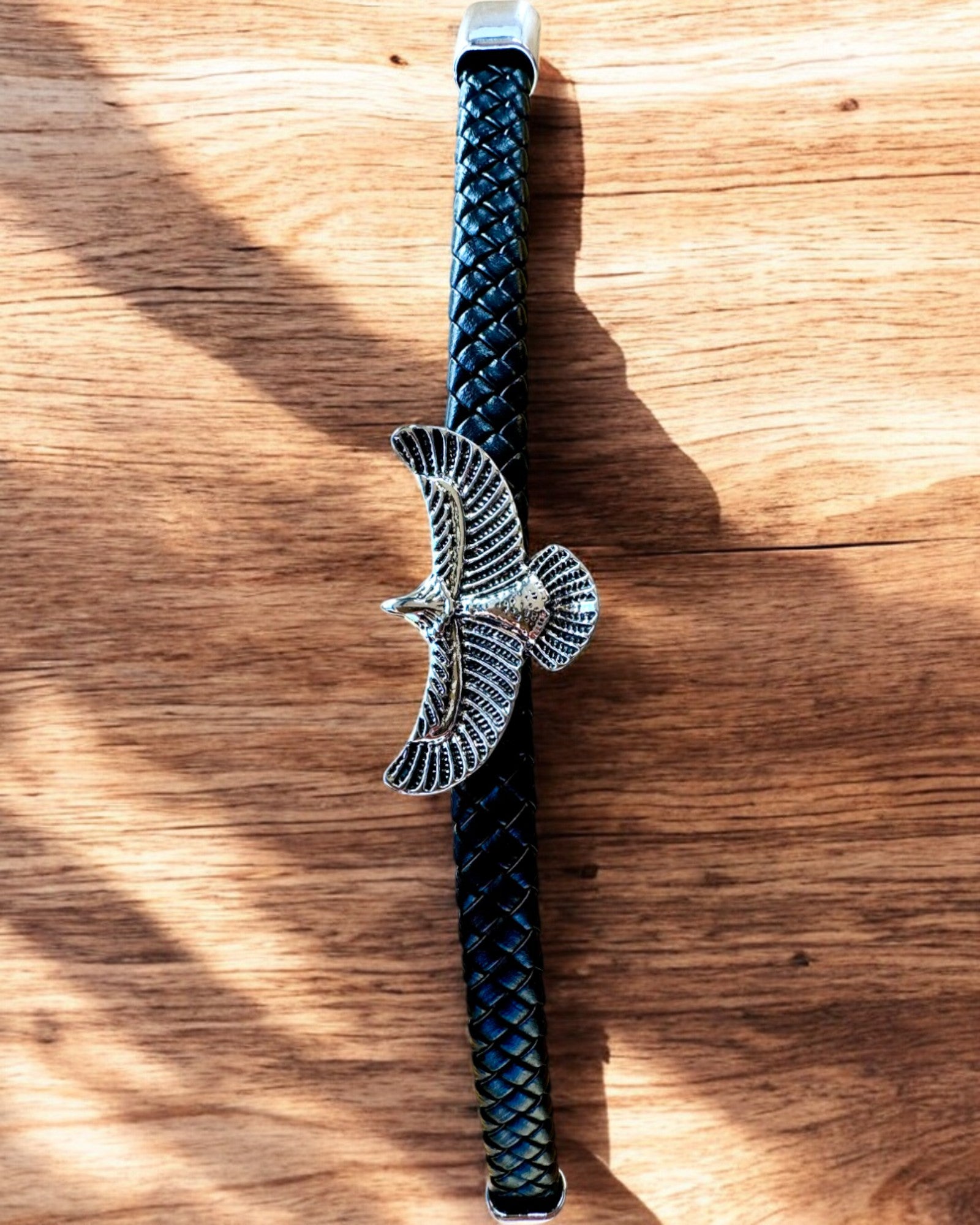 Bracciale da Uomo "SkyRider" – Stile in Pelle con Carattere - possibilità di personalizzazione con incisione