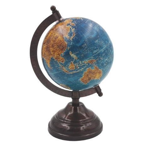 Globo Decorativo Blue Ocean con Incisione Personalizzata