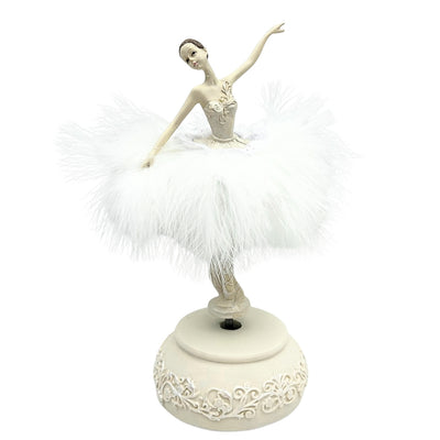 Carillon ballerina Regina delle Nevi mobile 23,5 cm con incisione