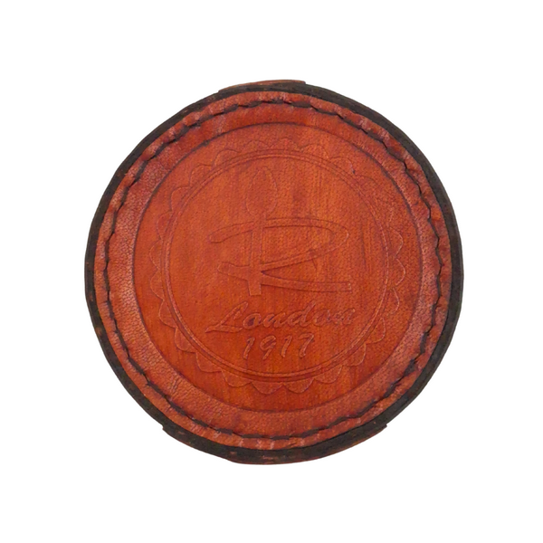 Bussola in Ottone con Orologio Solare in Custodia di Pelle con Possibilità di Personalizzazione Incisa