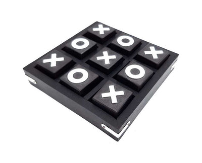 Gioco in Legno Tris 13 x 13 cm con Possibilità di Personalizzazione Incisa