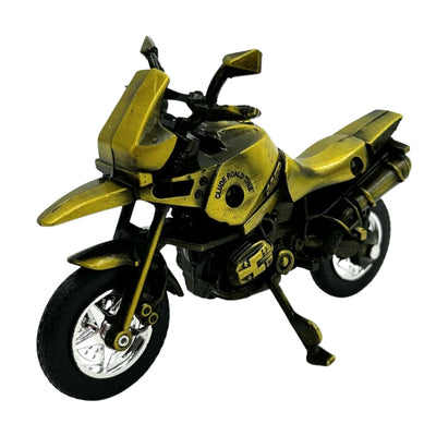 Modello di Motociclo in Metallo HJ1 di Colore Verde Scuro con Possibilità di Incisione Personalizzata