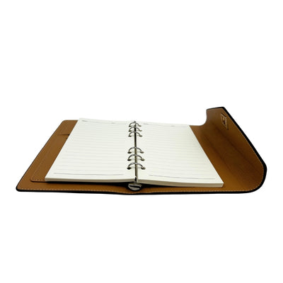 Elegante Set Regalo con Incisione Personalizzata - Taccuino in Pelle A6 con Penna di Alta Qualità in Scatola Regalo di Lusso