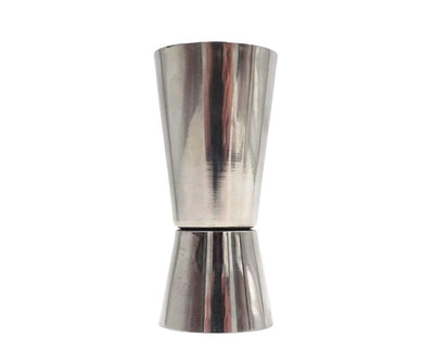 Set da bar in acciaio 3 pezzi con possibilità di incisione personalizzata - Shaker 750 ml, Jigger 15/30 ml, Colino - regalo elegante per amanti dei cocktail, acciaio inox, colore argento