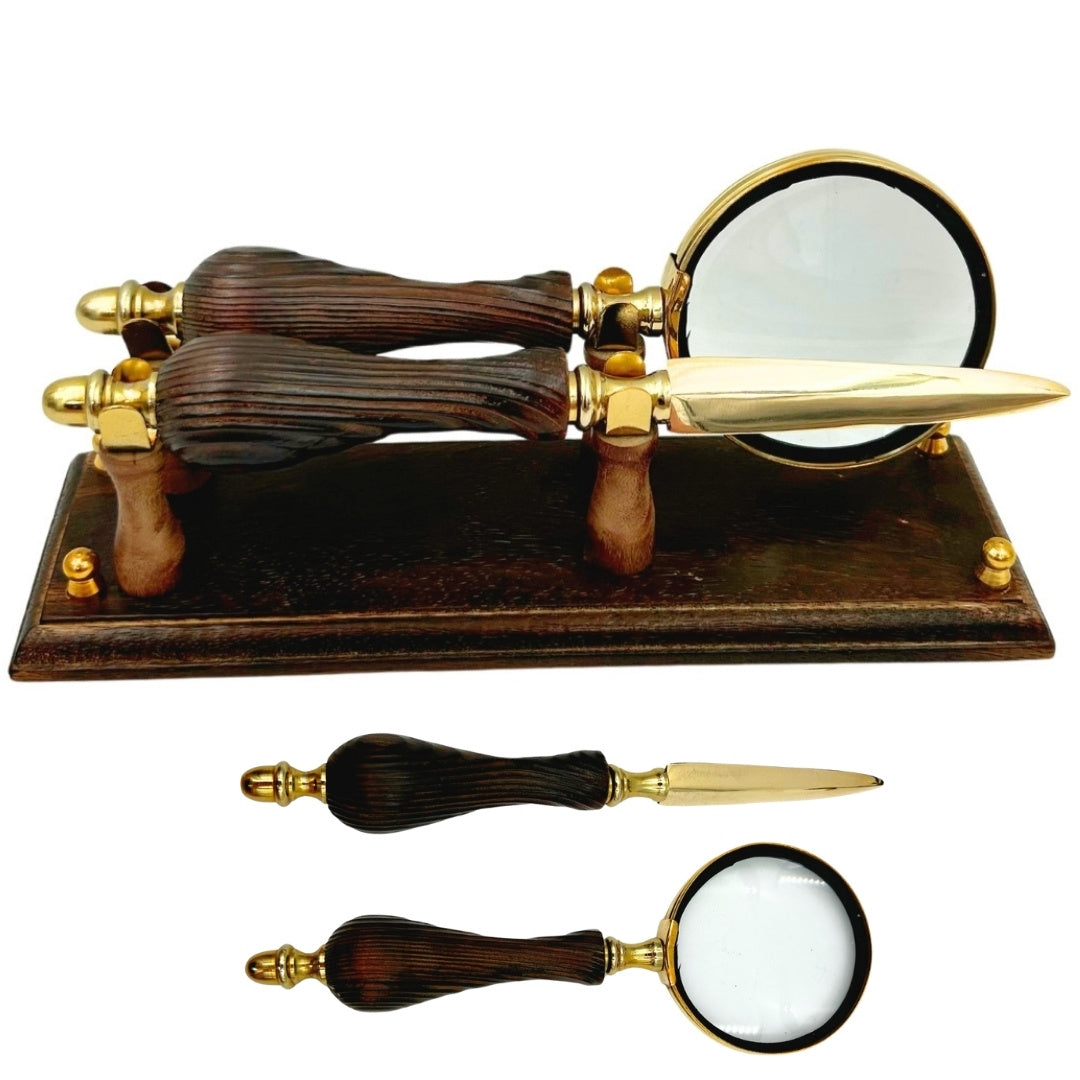 Set da studio retrò elegante con incisione