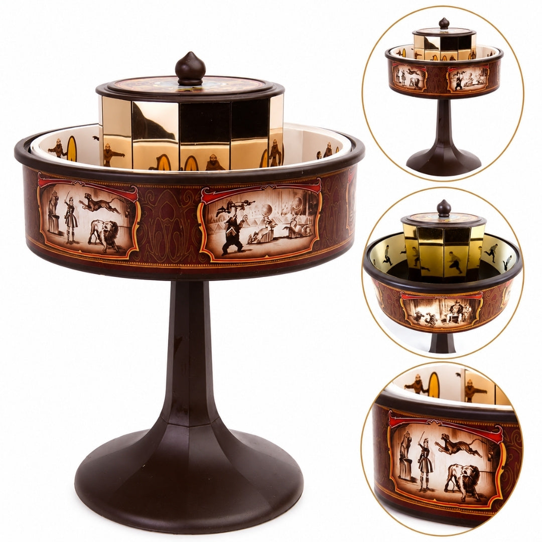 Prassinoscopio Miniatura Cinema del XIX Secolo con Personalizzazione Incisa