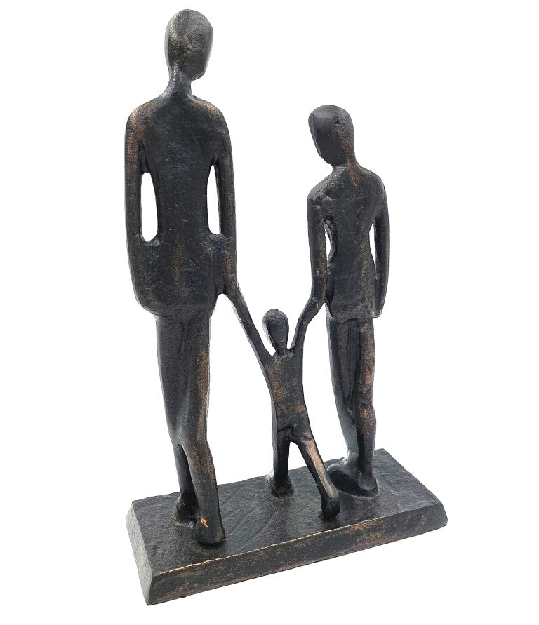 Famiglia con bambino, statuetta decorativa DI-FIG-022