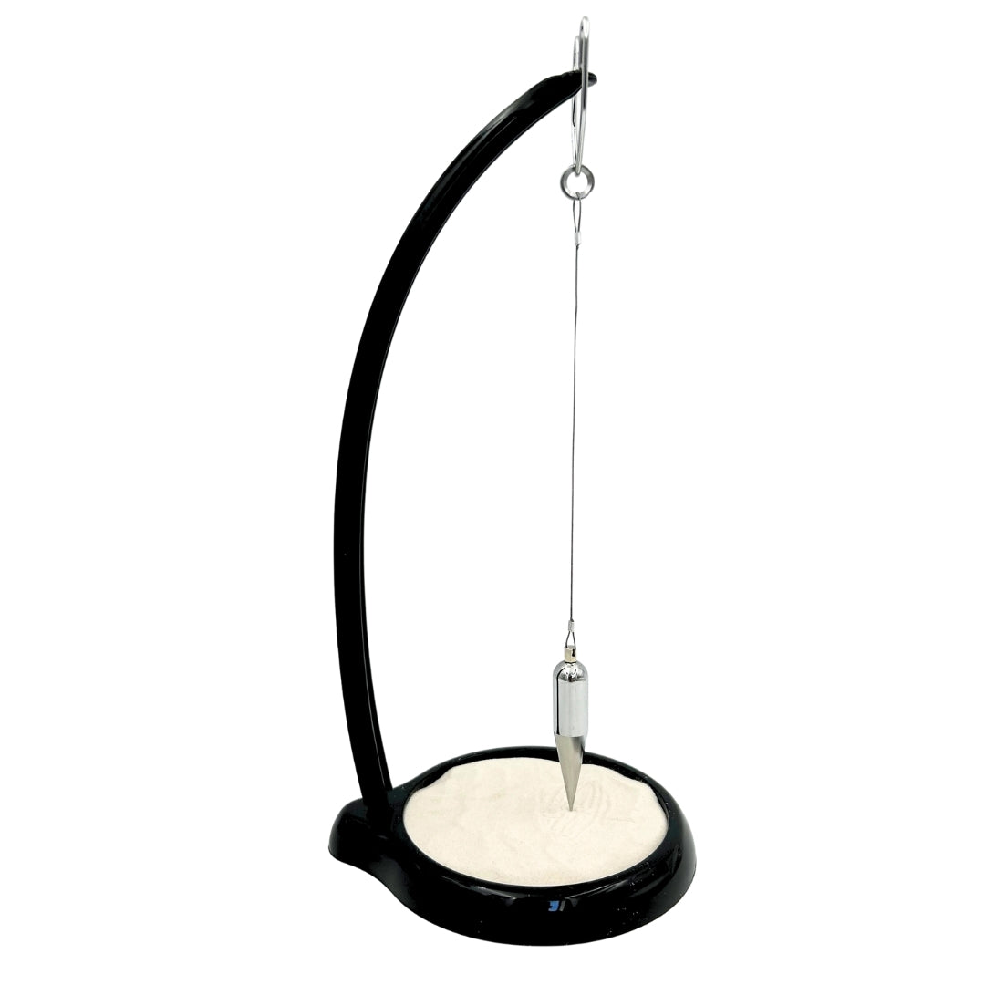 Pendolo di Sabbia Sand Pendulum con Incisione - Decorazione Ispiratrice 38 cm con Sabbia Cinetica