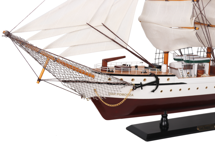 Modello di veliero Dar Pomorza 80cm - DARPOM80