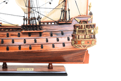 Modello esclusivo del veliero San Felipe - SF4, con possibilità di personalizzazione tramite incisione