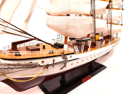 Modello di veliero Dar Pomorza 80cm - DARPOM80