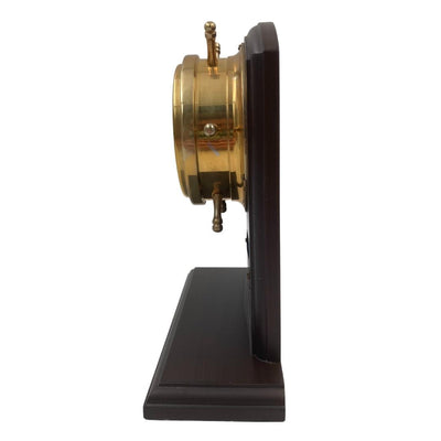 Orologio nautico in ottone con incisione