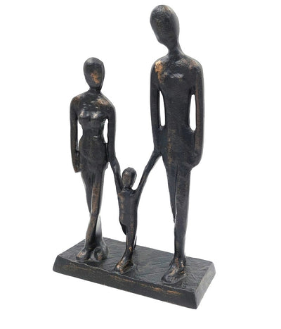 Famiglia con bambino, statuetta decorativa DI-FIG-022