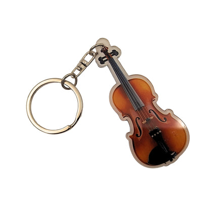 Portachiavi a forma di violino in acrilico ACI-8171