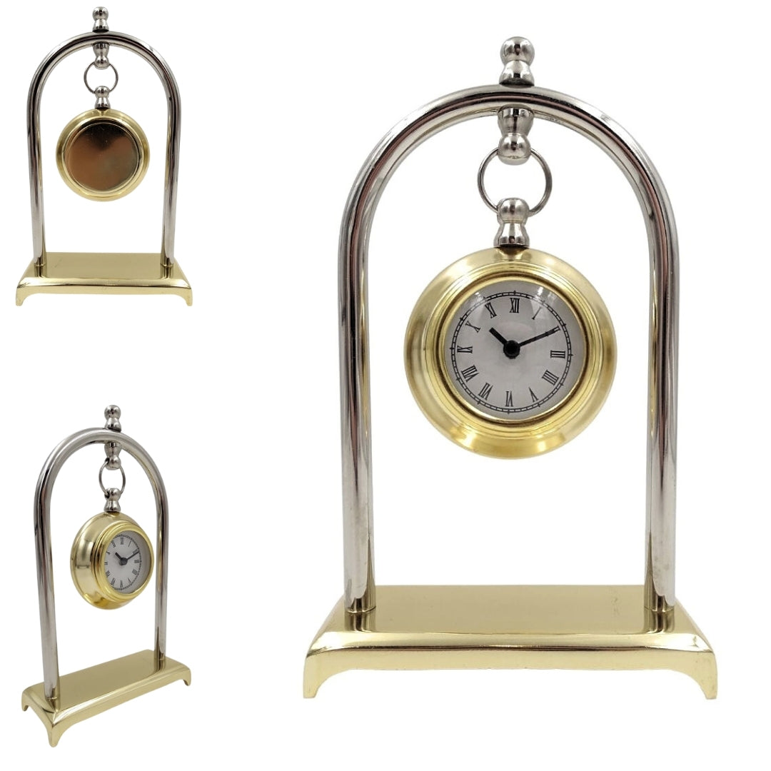 Orologio da camino vintage retrò M02 con possibilità di personalizzazione tramite incisione