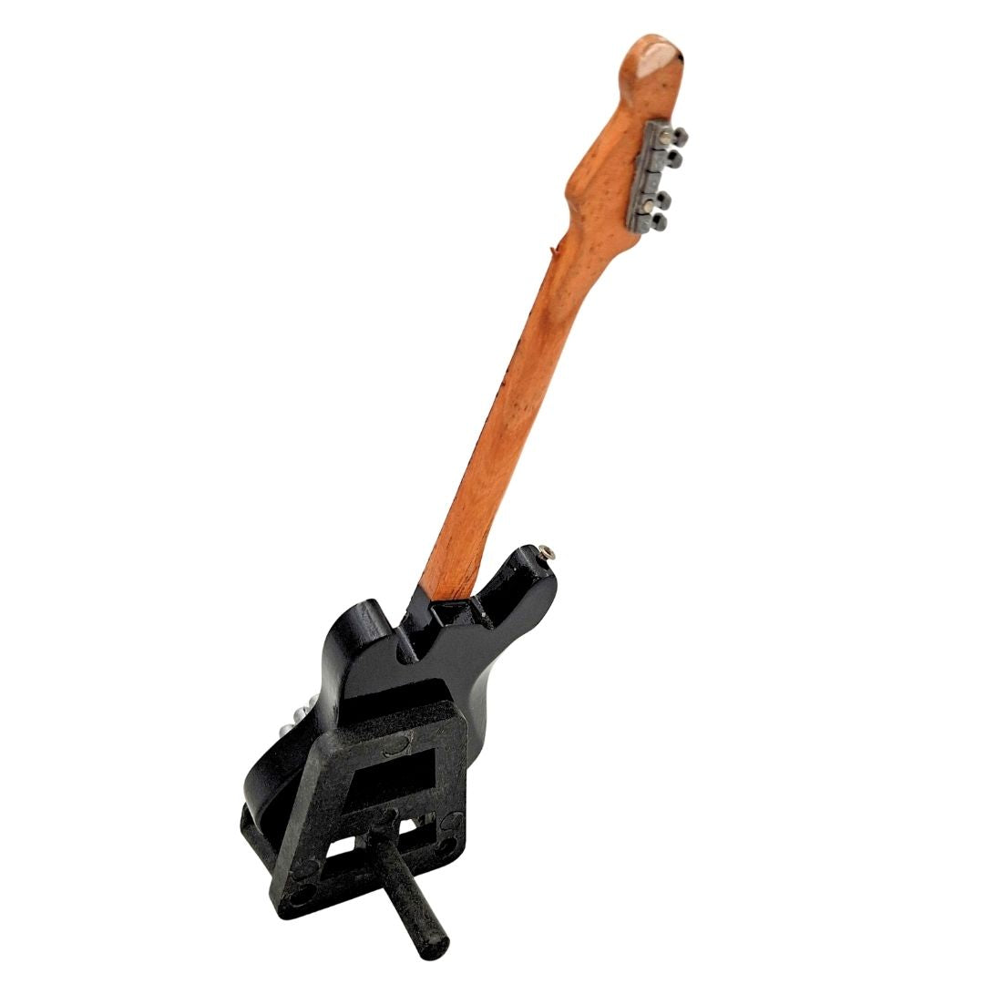 Mini chitarra decorativa 15 cm su supporto con possibilità di personalizzazione con incisione