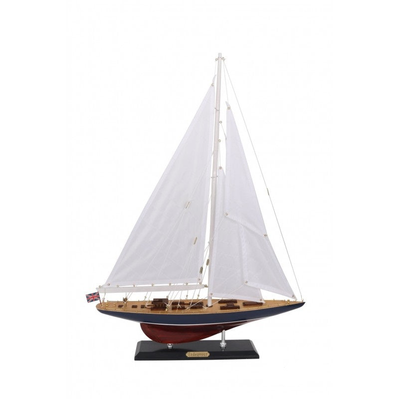 Replica dello Yacht Endeavour 70 cm con possibilità di incisione personalizzata