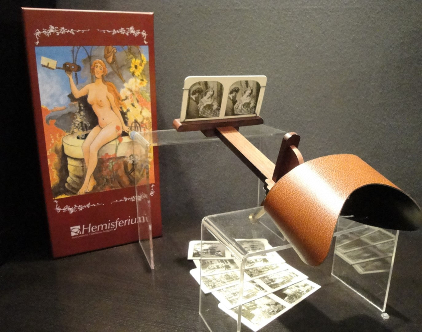 Stereoscopio H60 Retro con incisione