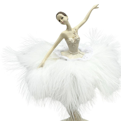 Carillon ballerina Regina delle Nevi mobile 23,5 cm con incisione