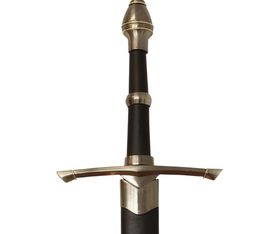 Spada cavalleresca in acciaio con fodero da 105 cm - Elegante replica in acciaio inossidabile con possibilità di incisione