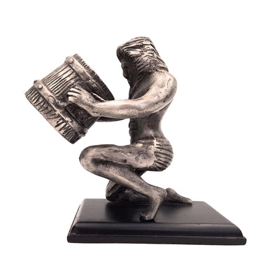 Figura decorativa Acquario AQU in alluminio, incisione personalizzata, ideale come regalo, altezza 18 cm, stile classico e art déco