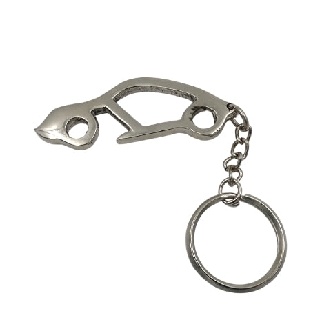 Portachiavi in metallo a forma di automobile con apribottiglie in elegante scatola – Gadget per appassionati di motori – MT204A