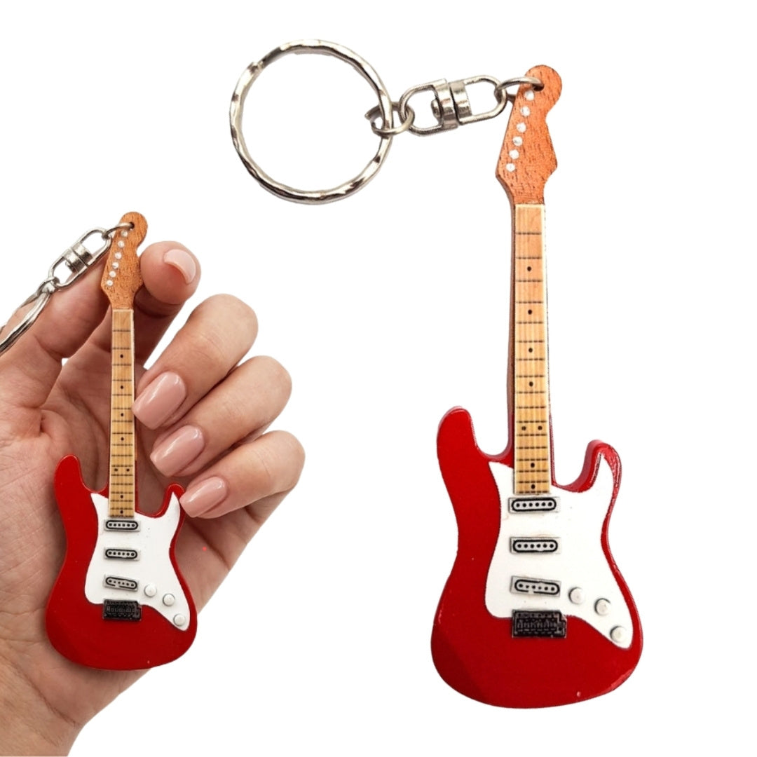 Portachiavi - chitarra in stile Dire Straits - Mark Knopfler EGK-0474