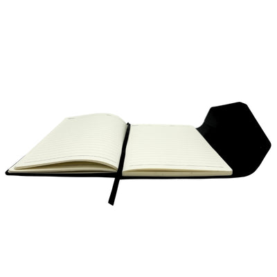 Elegante Set Regalo Premium con Personalizzazione – Taccuino in Pelle A5, Penna e Pendrive 16GB in Scatola Nero-Oro