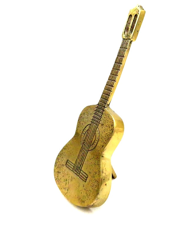 Chitarra decorativa in metallo MUS-20 con possibilità di personalizzazione tramite incisione