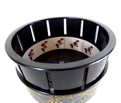 Zoetrop H68 – Proiettore cinematografico del XIX secolo con possibilità di personalizzazione incisa, ideale come regalo – altezza 19 cm, design classico per decorazioni d'interni