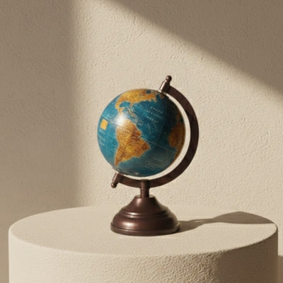 Globo Decorativo Blue Ocean con Incisione Personalizzata