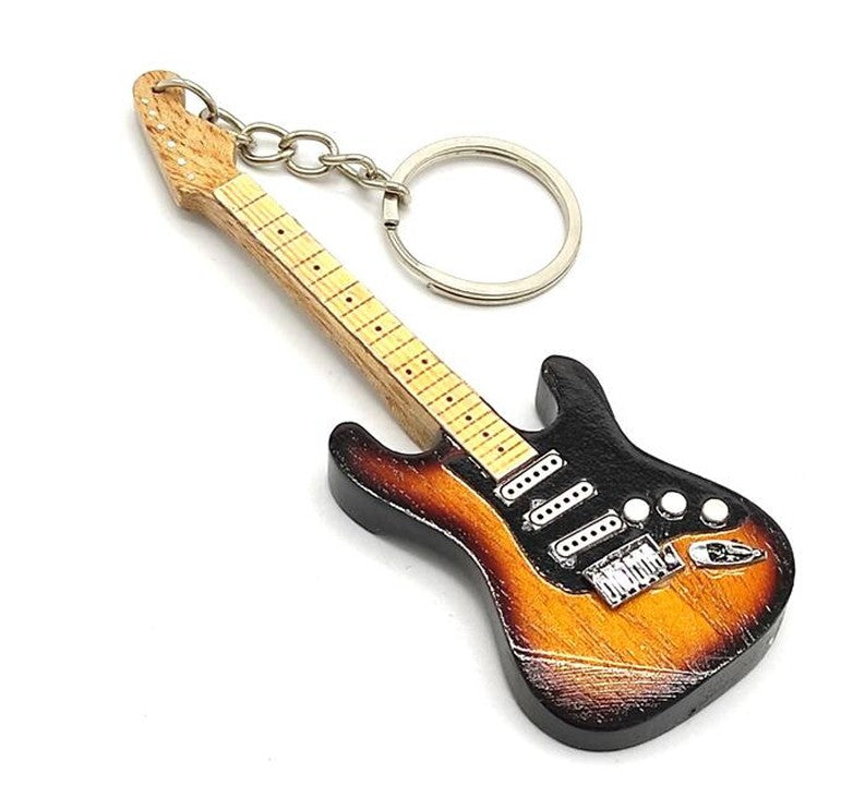 Portachiavi - chitarra in stile Deep Purple - Ritchie Blackmore - EGK-0283