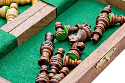 Scacchi magnetici in legno G201Z con possibilità di personalizzazione con incisione