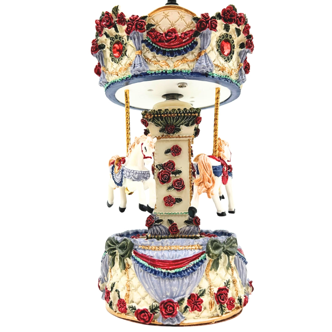 Carillon giostra 18 cm con incisione