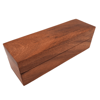 Eleganti Dadi in Legno con Puntini in Ottone in Scatola Personalizzata