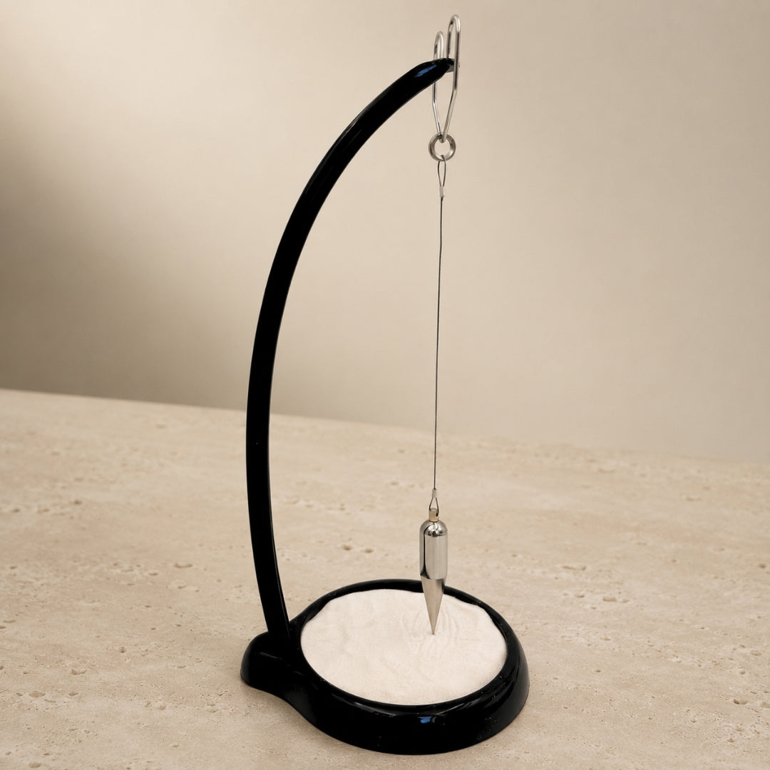 Pendolo di Sabbia Sand Pendulum con Incisione - Decorazione Ispiratrice 38 cm con Sabbia Cinetica