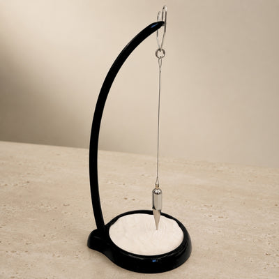 Pendolo di Sabbia Sand Pendulum con Incisione - Decorazione Ispiratrice 38 cm con Sabbia Cinetica